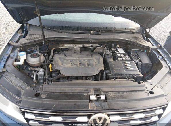 3VV3B7AX9JM166397 2018 VOLKSWAGEN TIGUAN Blue Vista trasera