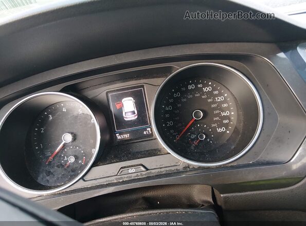 3VV3B7AX9JM166397 2018 VOLKSWAGEN TIGUAN Blue Vista de los asientos traseros