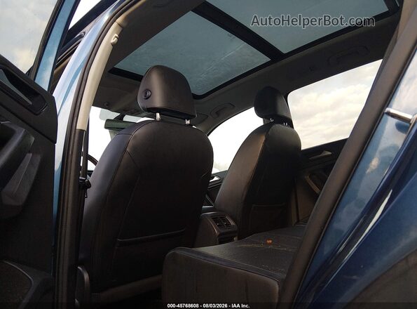3VV3B7AX9JM166397 2018 VOLKSWAGEN TIGUAN Blue Vista de la etiqueta del VIN