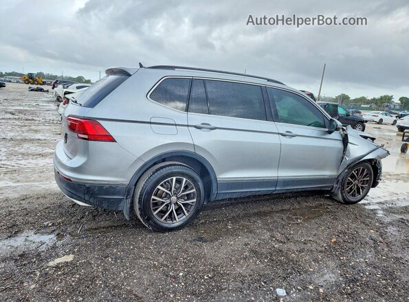 3VV3B7AX9LM141907 2020 VOLKSWAGEN TIGUAN Серебряный Задняя правая четверть