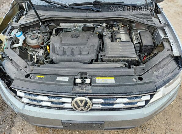 3VV3B7AX9LM141907 2020 VOLKSWAGEN TIGUAN Серебряный Вид подкапотного пространства