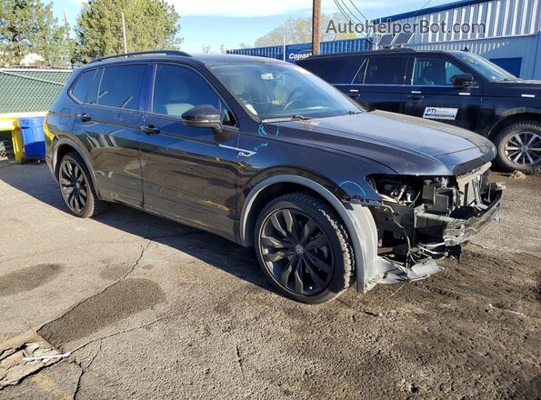 3VV3B7AX9LM160652 2020 VOLKSWAGEN TIGUAN Black Przód prawy