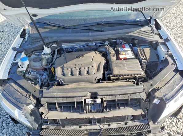 3VV3B7AX9MM008128 2021 VOLKSWAGEN TIGUAN White Vista del compartimento del motor