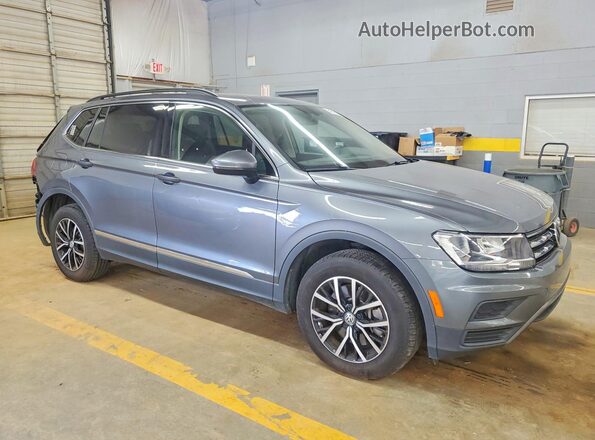 3VV3B7AX9MM136921 2021 VOLKSWAGEN TIGUAN Gray წინა მარჯვენა