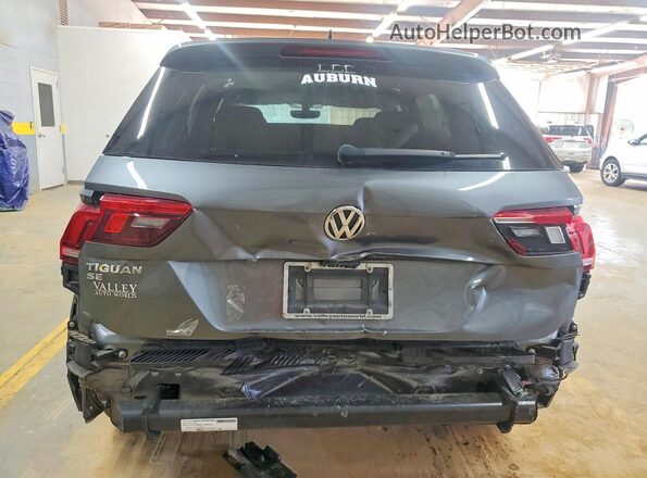 3VV3B7AX9MM136921 2021 VOLKSWAGEN TIGUAN Gray უკანა ხედი