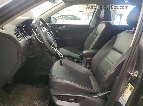 3VV3B7AX9MM136921 2021 VOLKSWAGEN TIGUAN Gray წინა სალონის ხედი