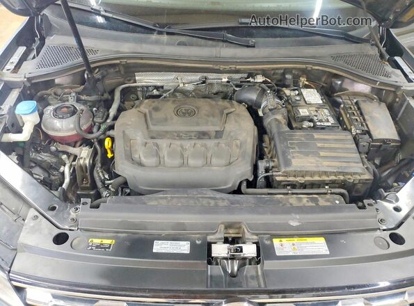 3VV3B7AX9MM136921 2021 VOLKSWAGEN TIGUAN Gray ძრავის განყოფილების ხედი