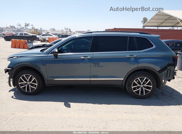 3VV3B7AXXMM050954 2021 VOLKSWAGEN TIGUAN Light Blue 