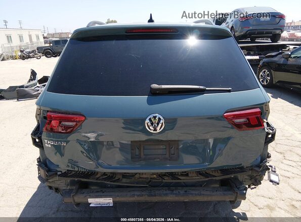 3VV3B7AXXMM050954 2021 VOLKSWAGEN TIGUAN Light Blue 