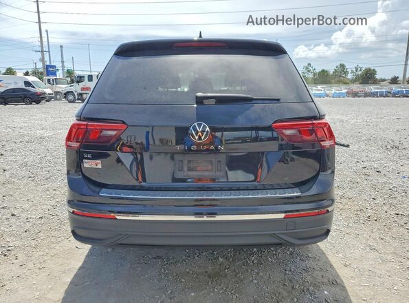 3VV3B7AXXPM018025 2023 VOLKSWAGEN TIGUAN Black Հետևի տեսք