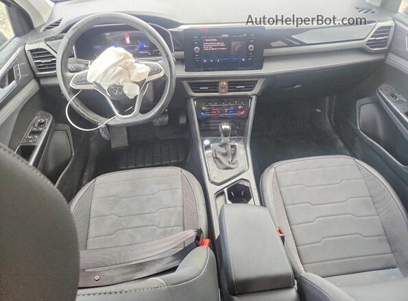 3VV3C7B20SM011254 2025 VOLKSWAGEN TAOS Blue Vista del salpicadero