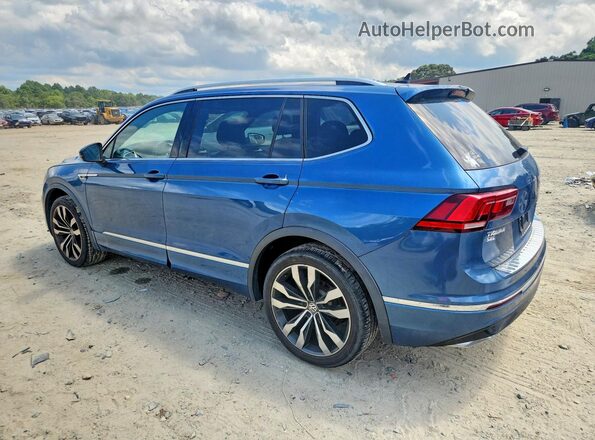 3VV4B7AX0KM023957 2019 VOLKSWAGEN TIGUAN Blue უკანა მარცხენა