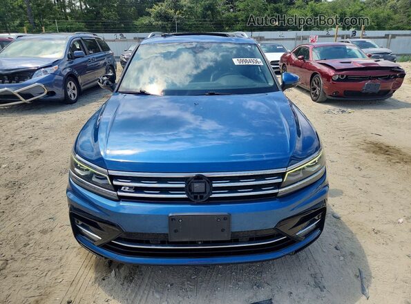 3VV4B7AX0KM023957 2019 VOLKSWAGEN TIGUAN Blue წინა ხედი