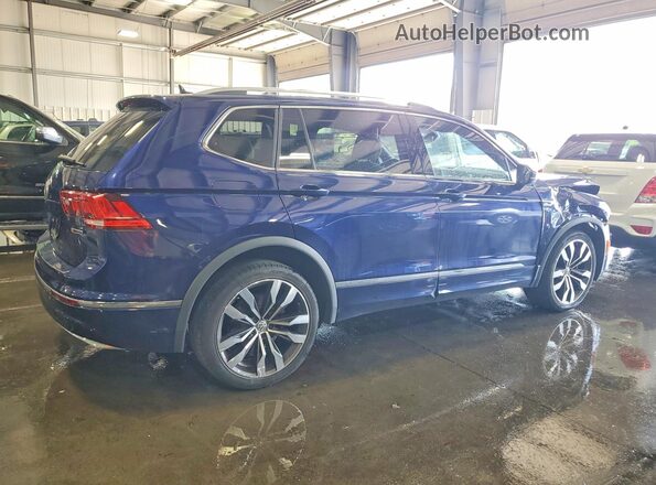 3VV4B7AX0MM047520 2021 VOLKSWAGEN TIGUAN Blue უკანა მარჯვენა