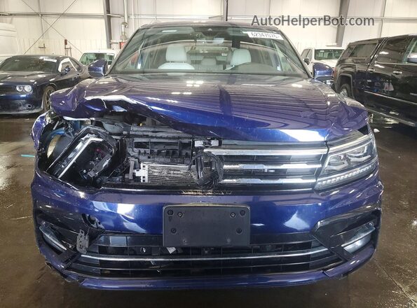 3VV4B7AX0MM047520 2021 VOLKSWAGEN TIGUAN Blue წინა ხედი