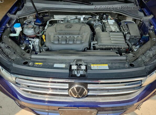 3VV4B7AX0RM062607 2024 VOLKSWAGEN TIGUAN Blue Շարժիչի բաժամունքի տեսք