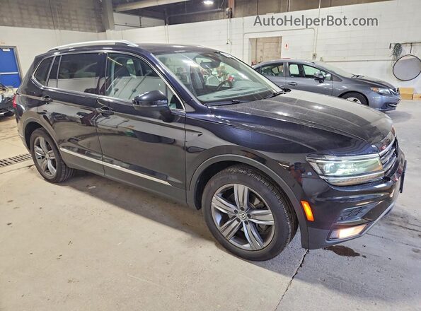 3VV4B7AX1KM074111 2019 VOLKSWAGEN TIGUAN Black Przód prawy