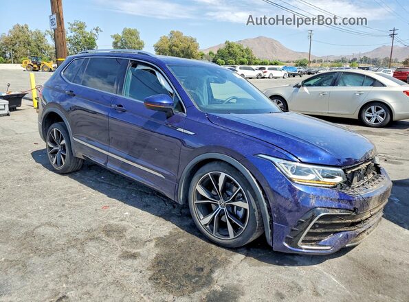 3VV4B7AX1PM039253 2023 VOLKSWAGEN TIGUAN Blue Front right