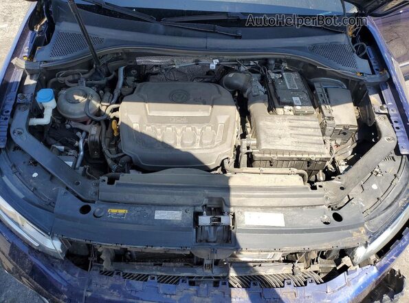 3VV4B7AX1PM039253 2023 VOLKSWAGEN TIGUAN Blue Engine compartment view