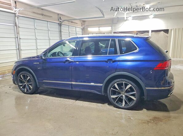 3VV4B7AX2RM104761 2024 VOLKSWAGEN TIGUAN Синий Задняя левая четверть