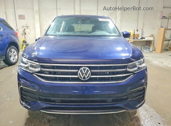 3VV4B7AX2RM104761 2024 VOLKSWAGEN TIGUAN Синий Вид спереди