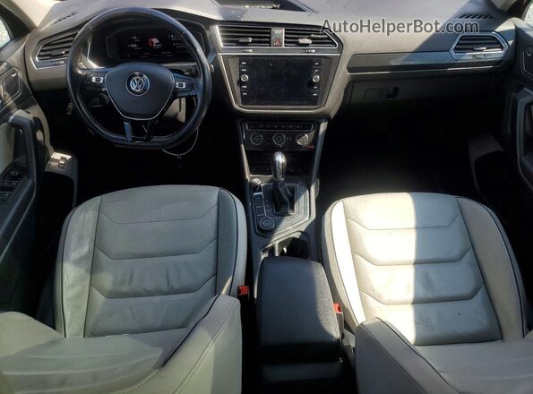 3VV4B7AX4KM156527 2019 VOLKSWAGEN TIGUAN Burgundy Dashboard view