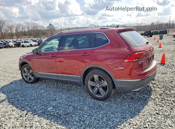 3VV4B7AX4KM156527 2019 VOLKSWAGEN TIGUAN Burgundy Rear left