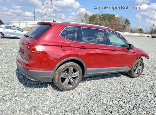 3VV4B7AX4KM156527 2019 VOLKSWAGEN TIGUAN Burgundy Rear right