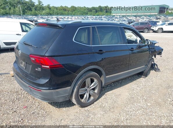 3VV4B7AX5JM004531 2018 VOLKSWAGEN TIGUAN Черный Задняя правая четверть