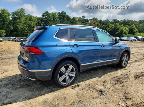 3VV4B7AX5KM031326 2019 VOLKSWAGEN TIGUAN Blue უკანა მარჯვენა
