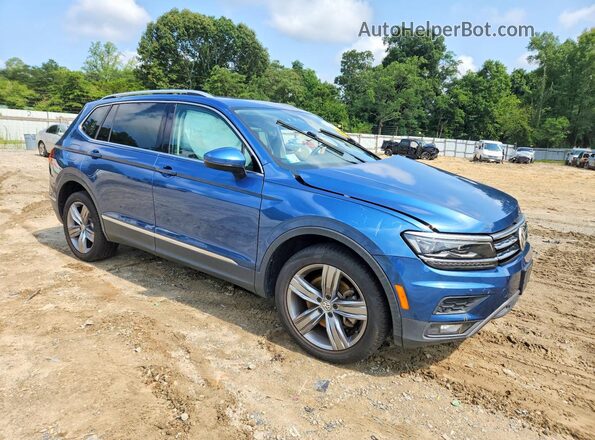 3VV4B7AX5KM031326 2019 VOLKSWAGEN TIGUAN Blue წინა მარჯვენა