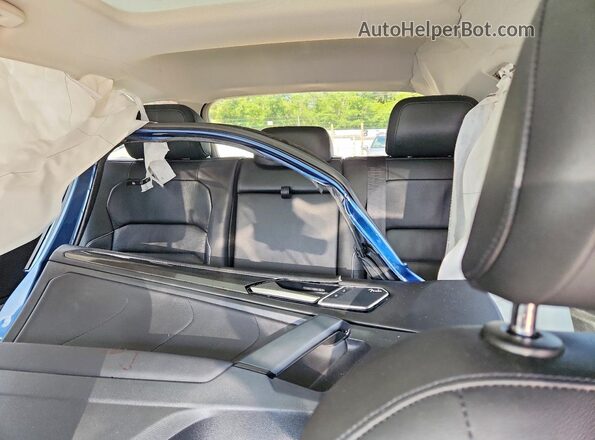 3VV4B7AX5KM031326 2019 VOLKSWAGEN TIGUAN Blue უკანა სავარძლების ხედი