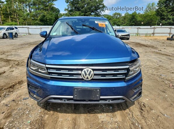 3VV4B7AX5KM031326 2019 VOLKSWAGEN TIGUAN Blue წინა ხედი