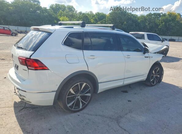 3VV4B7AX5NM025045 2022 VOLKSWAGEN TIGUAN Белый Задняя правая четверть