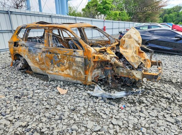 3VV4B7AX6NM109844 2022 VOLKSWAGEN TIGUAN Burn Передня права чверть