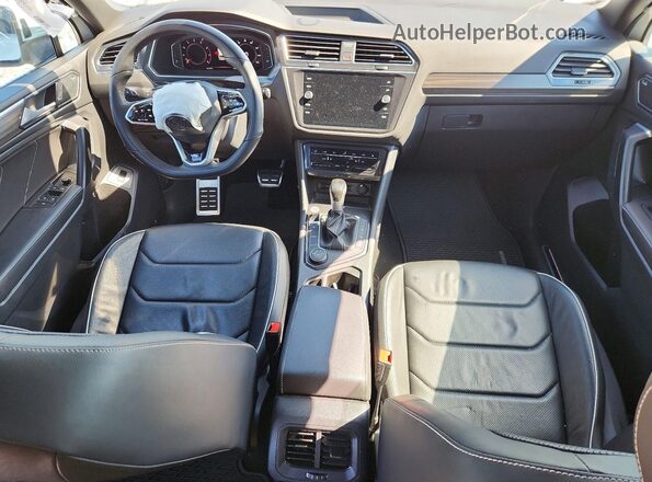 3VV4B7AX6NM172135 2022 VOLKSWAGEN TIGUAN White Вид панелі приладів