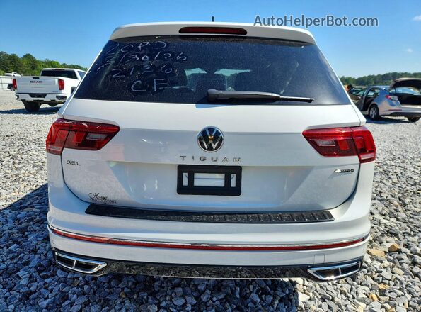 3VV4B7AX6NM172135 2022 VOLKSWAGEN TIGUAN White Вид ззаду
