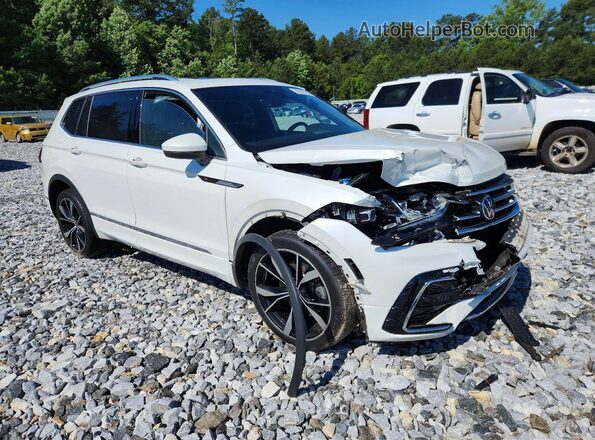 3VV4B7AX6NM172135 2022 VOLKSWAGEN TIGUAN White Передня права чверть