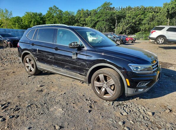 3VV4B7AX7KM041811 2019 VOLKSWAGEN TIGUAN Black Передня права чверть