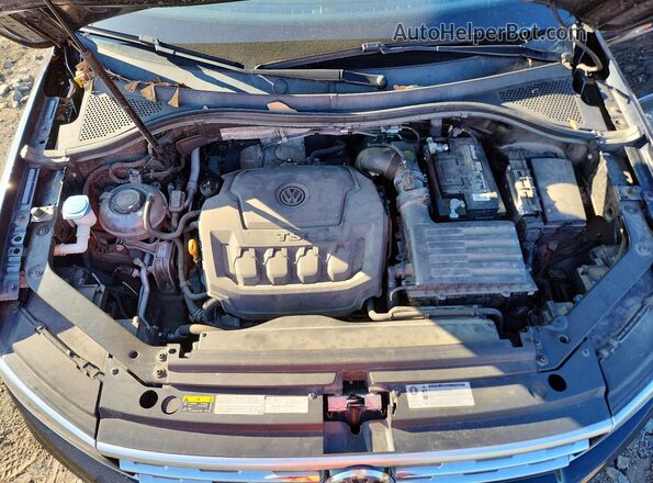 3VV4B7AX7KM041811 2019 VOLKSWAGEN TIGUAN Black Вид підкапотного простору