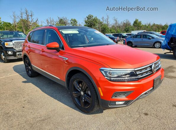 3VV4B7AX7KM056258 2019 VOLKSWAGEN TIGUAN Red წინა მარჯვენა
