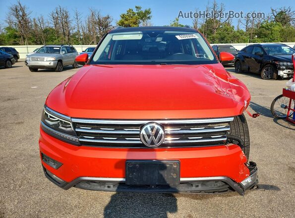 3VV4B7AX7KM056258 2019 VOLKSWAGEN TIGUAN Red წინა ხედი