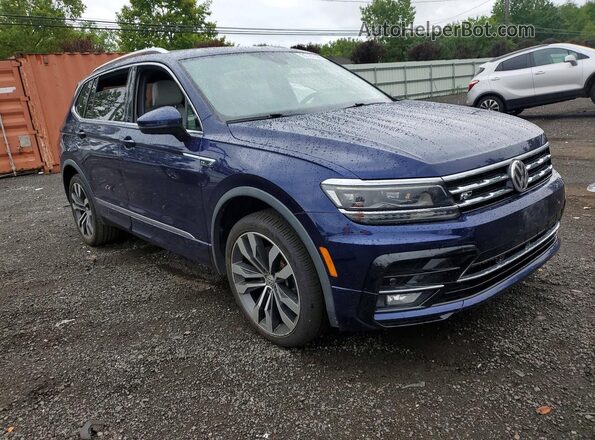 3VV4B7AX7MM042007 2021 VOLKSWAGEN TIGUAN Blue Передня права чверть