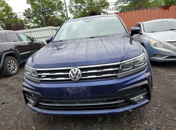 3VV4B7AX7MM042007 2021 VOLKSWAGEN TIGUAN Blue Вид спереду