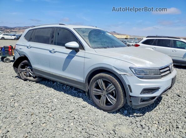 3VV4B7AX8JM003440 2018 VOLKSWAGEN TIGUAN Синий Передняя правая четверть