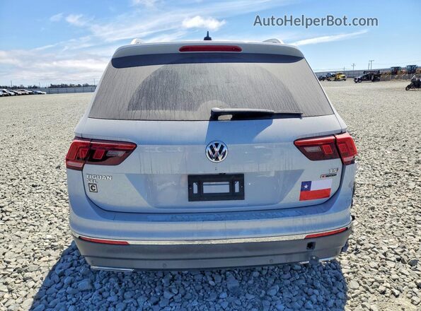 3VV4B7AX8JM003440 2018 VOLKSWAGEN TIGUAN Синий Вид сзади