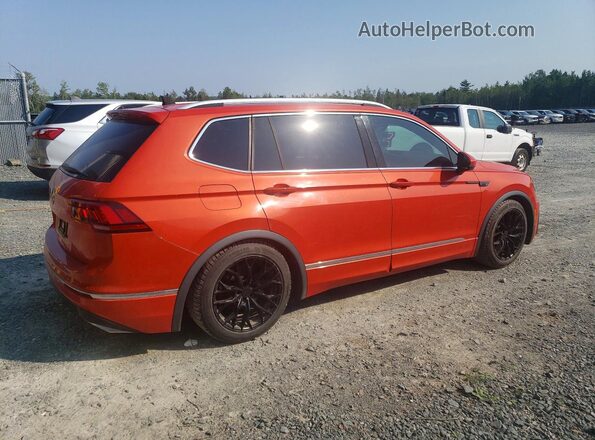 3VV4B7AX9JM155324 2018 VOLKSWAGEN TIGUAN Orange უკანა მარჯვენა