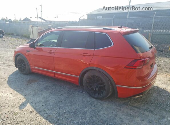 3VV4B7AX9JM155324 2018 VOLKSWAGEN TIGUAN Orange უკანა მარცხენა