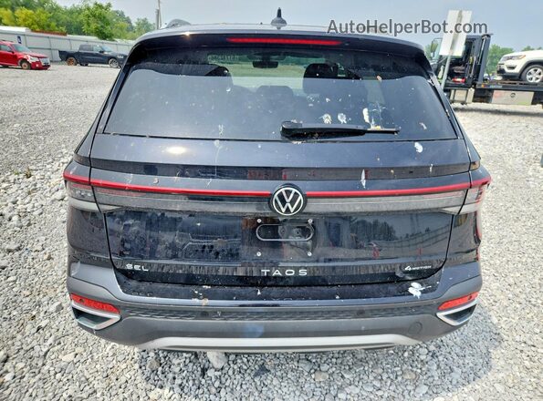 3VV4C7B2XSM014697 2025 VOLKSWAGEN TAOS Black Widok z tyłu