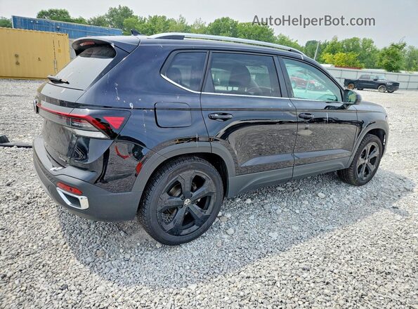 3VV4C7B2XSM014697 2025 VOLKSWAGEN TAOS Black Tył prawy